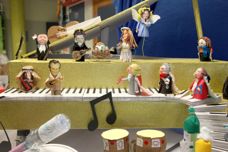 Detalle de figuritas