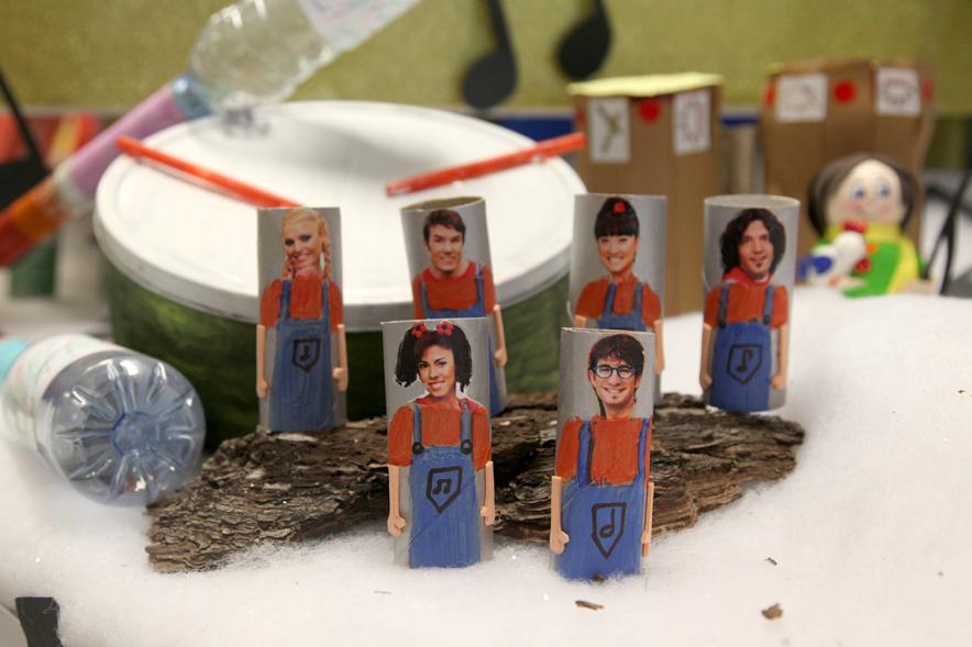 Detalle de figuritas