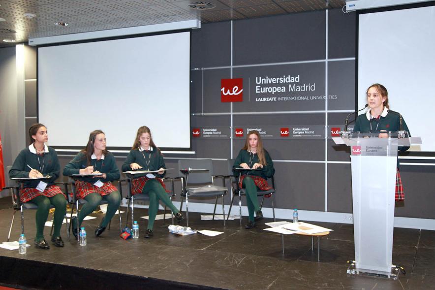Primer Concurso de Debate Alcobendas - Universidad Europea de Madrid - Equipo de debate.