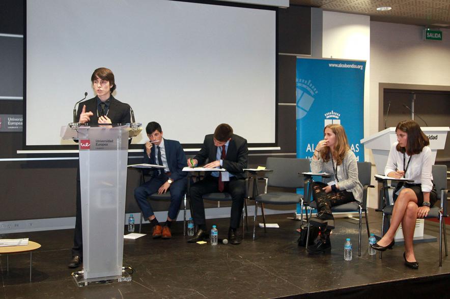 Primer Concurso de Debate Alcobendas - Universidad Europea de Madrid -  Equipo de debate.