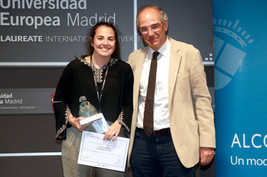 Primer Concurso de Debate Alcobendas - Universidad Europea de Madrid - Ganadora del debate.