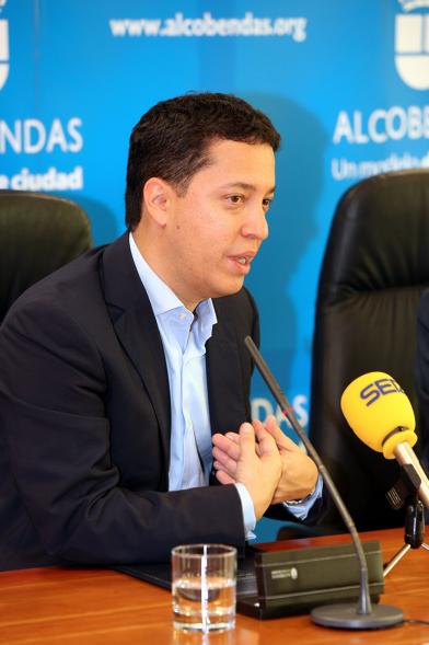 Representante de Medellín durante el evento