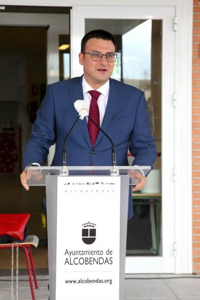 Concejal Miguel Ángel Arranz. Inauguración Exposición DesdemiBalcón de PHotoESPAÑA - 2020