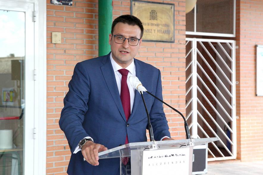 Concejal Miguel Ángel Arranz. Inauguración Exposición DesdemiBalcón de PHotoESPAÑA - 2020