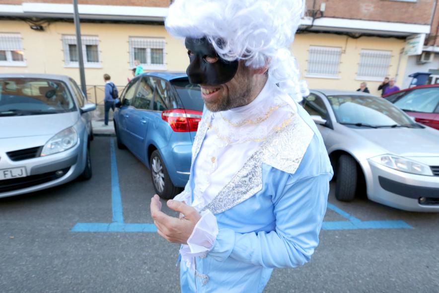 Desfile de Carnaval 2017 -  Un participante disfrazado.