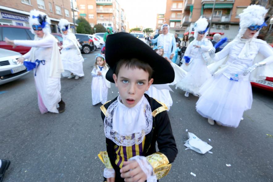 Desfile de Carnaval 2017 - Un participante disfrazado. 