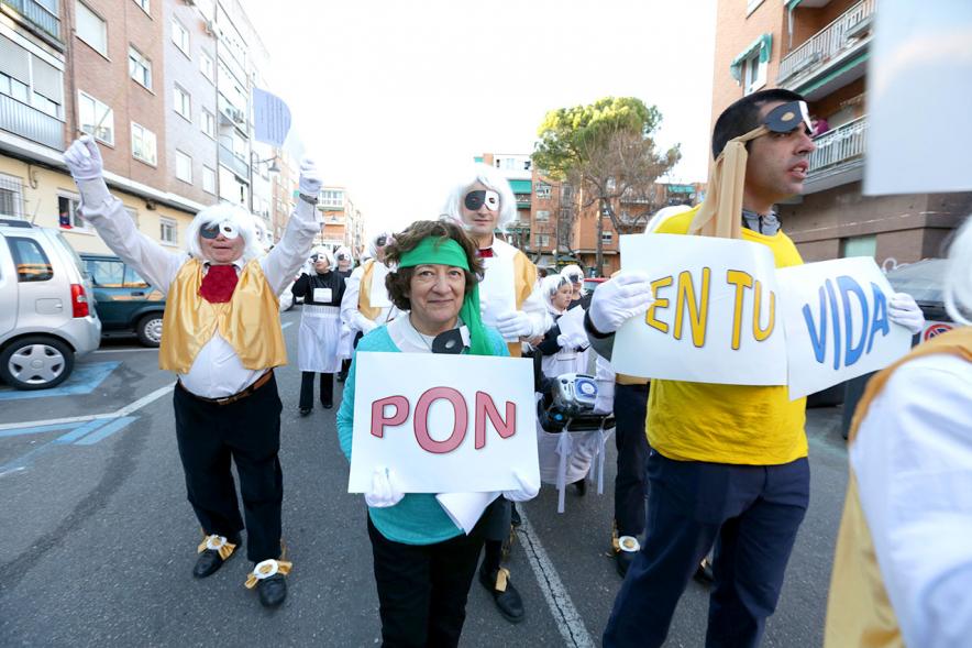 Desfile de Carnaval 2017 -  Los participantes disfrazados.