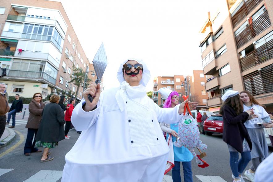 Desfile de Carnaval 2017 - Un participante disfrazado.