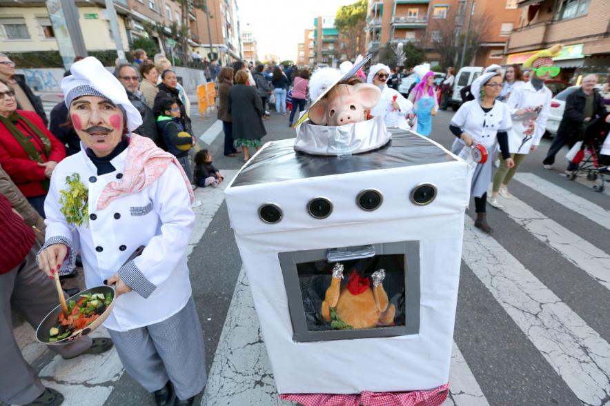 Desfile de Carnaval 2017 -  Los participantes disfrazados.