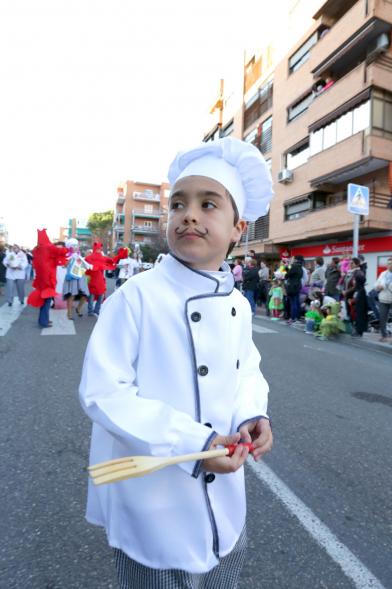 Desfile de Carnaval 2017 - Un participante disfrazado.