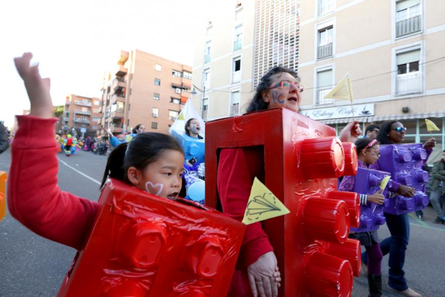 Desfile de Carnaval 2017 -  Los participantes disfrazados.