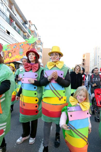 Desfile de Carnaval 2017 -  Los participantes disfrazados.