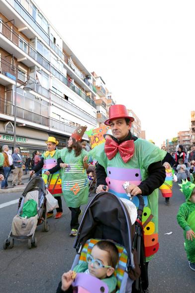 Desfile de Carnaval 2017 -  Los participantes disfrazados.