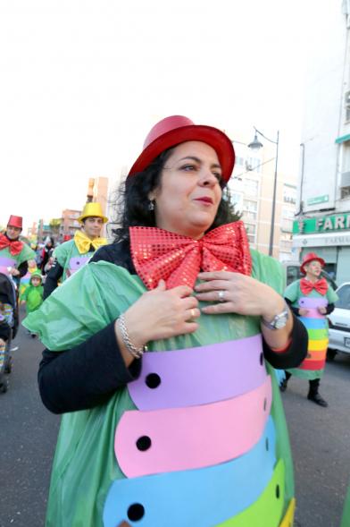 Desfile de Carnaval 2017 - Una participante disfrazada.
