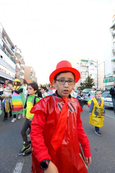Desfile de Carnaval 2017 - Un participante disfrazado.