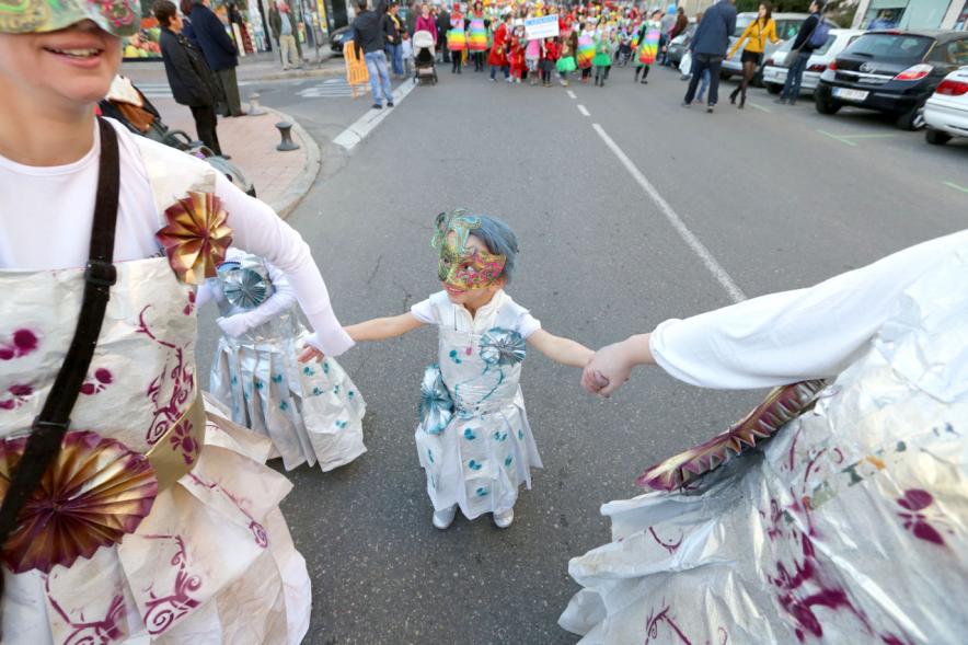 Desfile de Carnaval 2017 - Niñas disfrazadas.