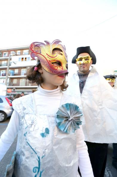 Desfile de Carnaval 2017 -  Los participantes disfrazados.