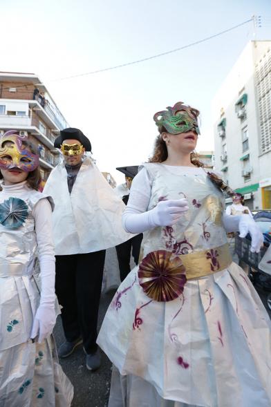 Desfile de Carnaval 2017 -  Los participantes disfrazados.