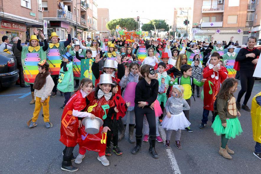 Desfile de Carnaval 2017 - Posado de los participantes.