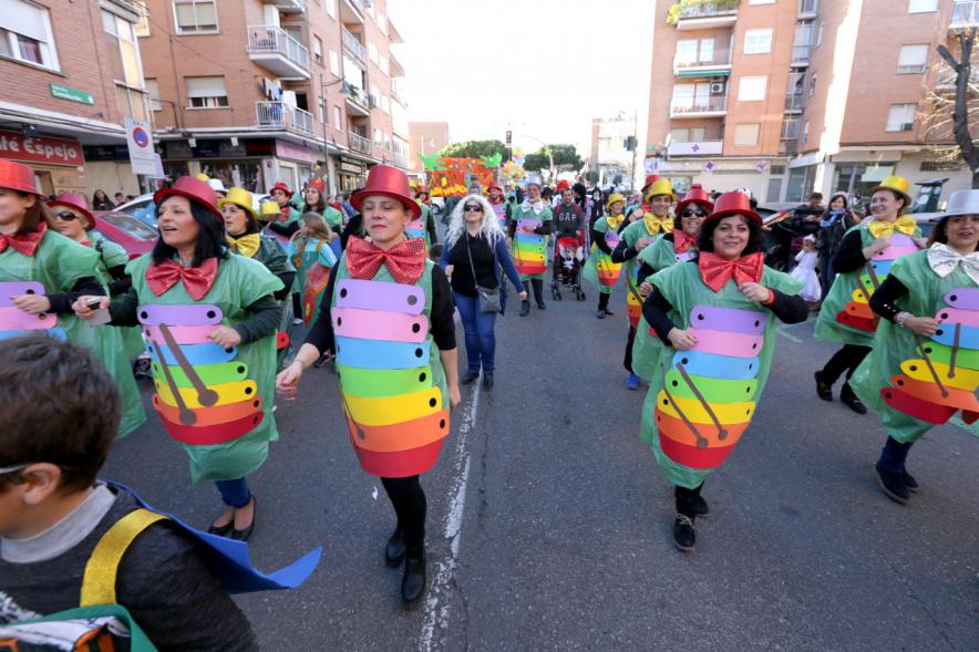 Desfile de Carnaval 2017 - Los participantes disfrazados.