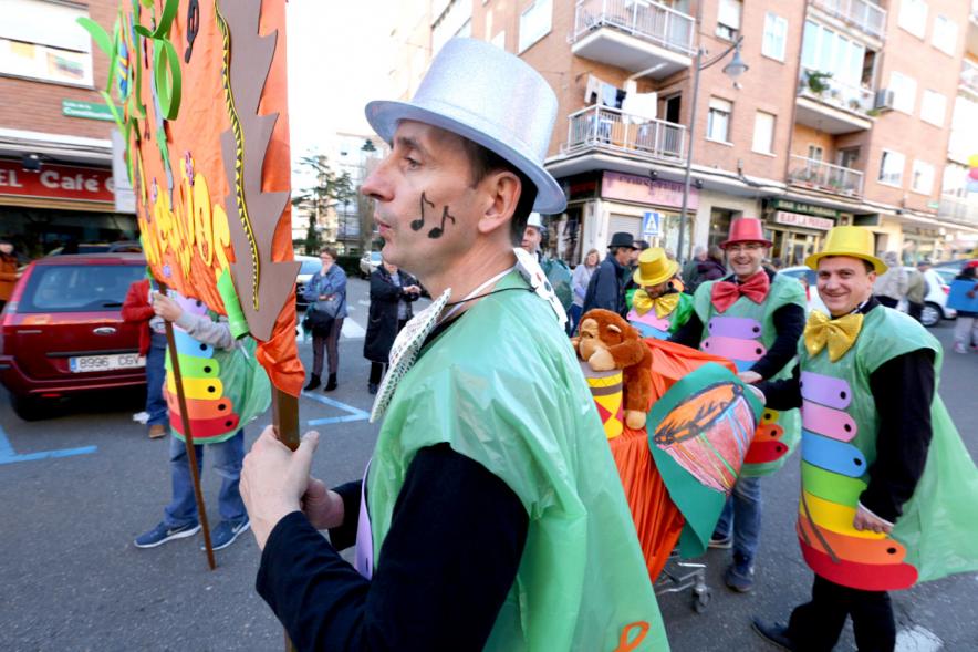 Desfile de Carnaval 2017 -  Los participantes disfrazados.