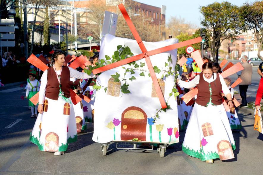 Desfile de Carnaval 2019 - Imagen de uno de los grupos participantes en el desfile de carnaval.