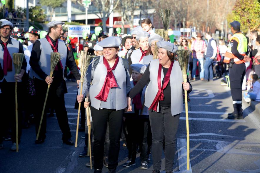 Desfile de Carnaval 2019 - Imagen de uno de los grupos participantes en el desfile de carnaval.
