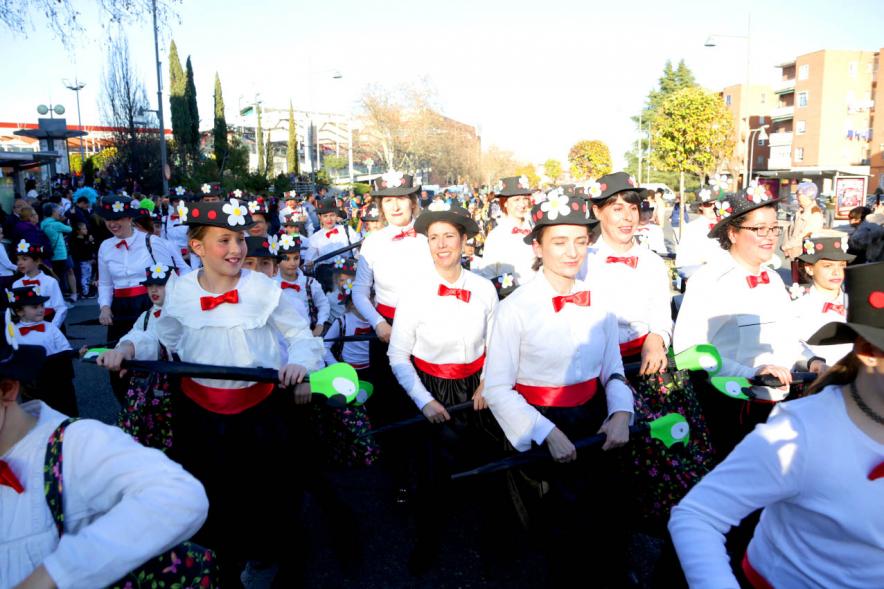 Desfile de Carnaval 2019 - Imagen de uno de los grupos participantes en el desfile de carnaval.