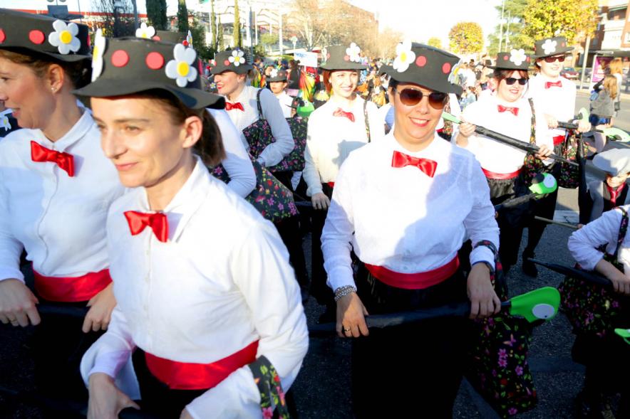 Desfile de Carnaval 2019 - Imagen de uno de los grupos participantes en el desfile de carnaval.