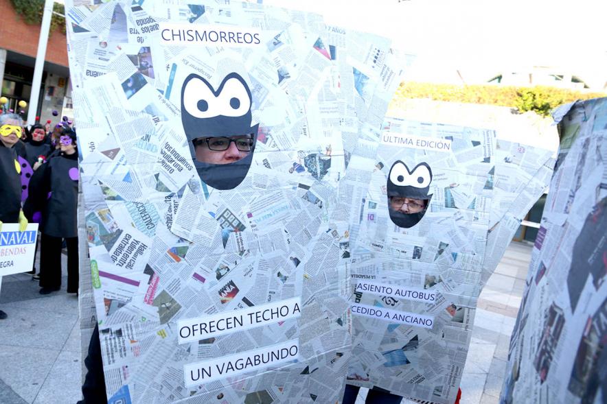 Desfile de Carnaval 2019 - Imagen de personas disfrazadas que participan en el desfile.