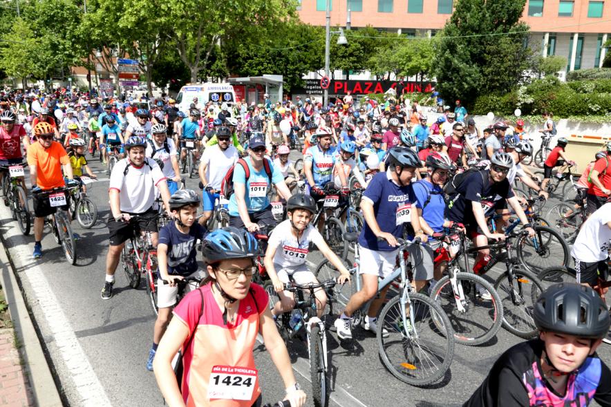 Día de la Bicicleta -  Los participantes.