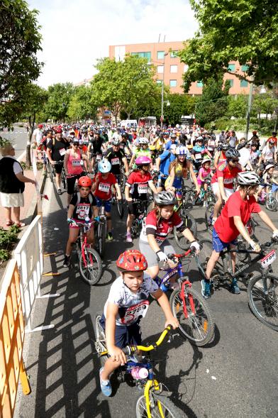 Día de la Bicicleta -  Los participantes.