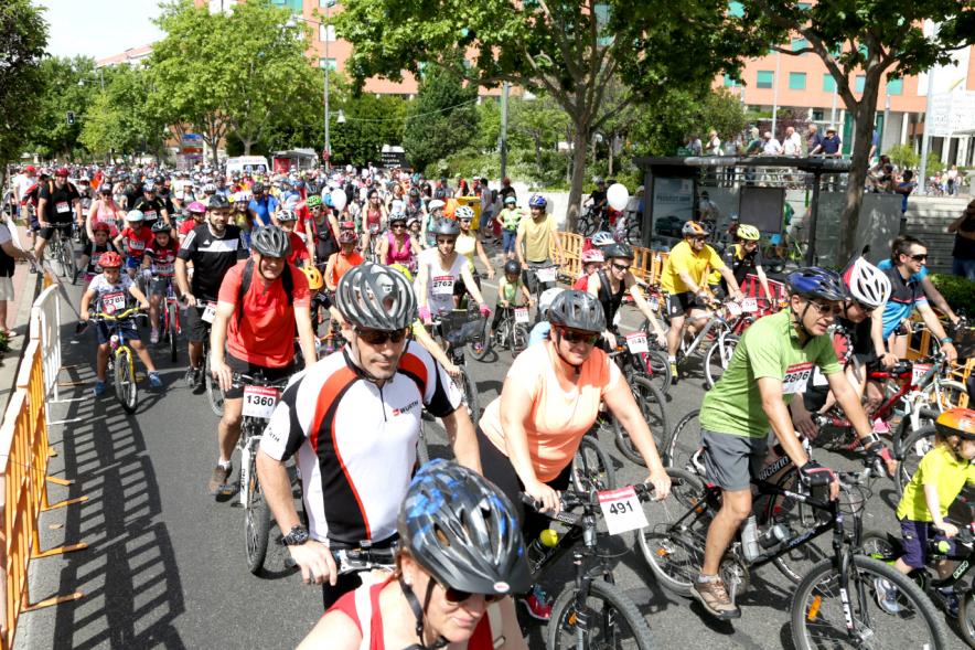 Día de la Bicicleta -  Los participantes.