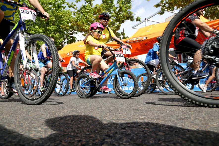 Día de la Bicicleta - Los corredores infantiles.