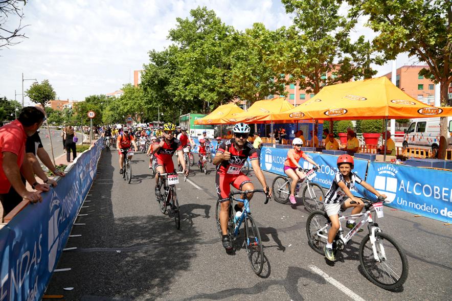 Día de la Bicicleta - Los participantes.