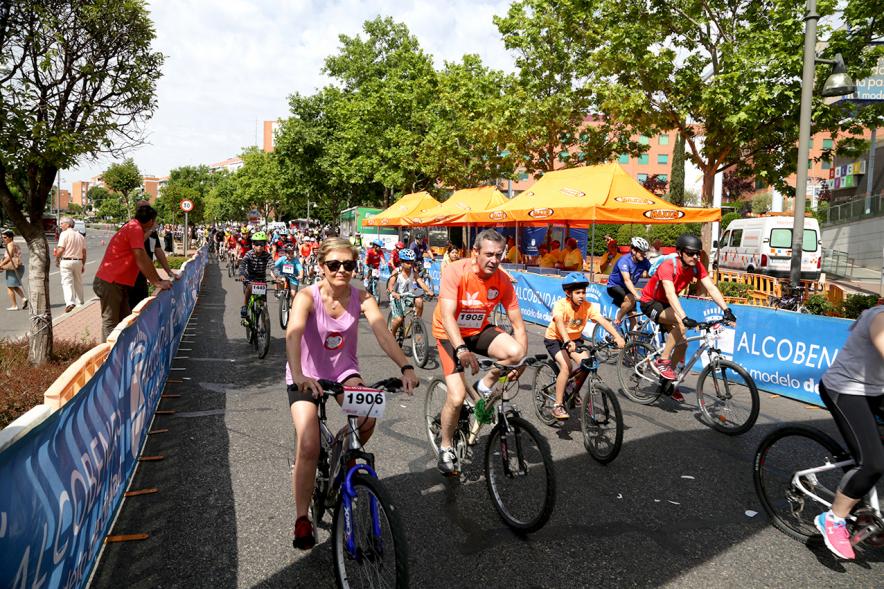 Día de la Bicicleta - Los participantes.