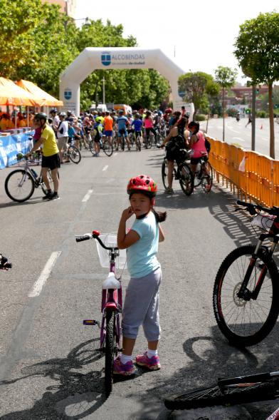 Día de la Bicicleta - Participante infantil.