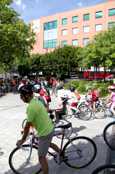Día de la Bicicleta -Antes de la carrera.
