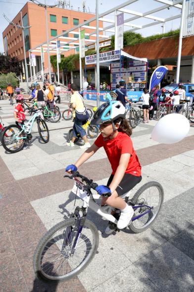 Día de la Bicicleta - Los corredores infantiles.