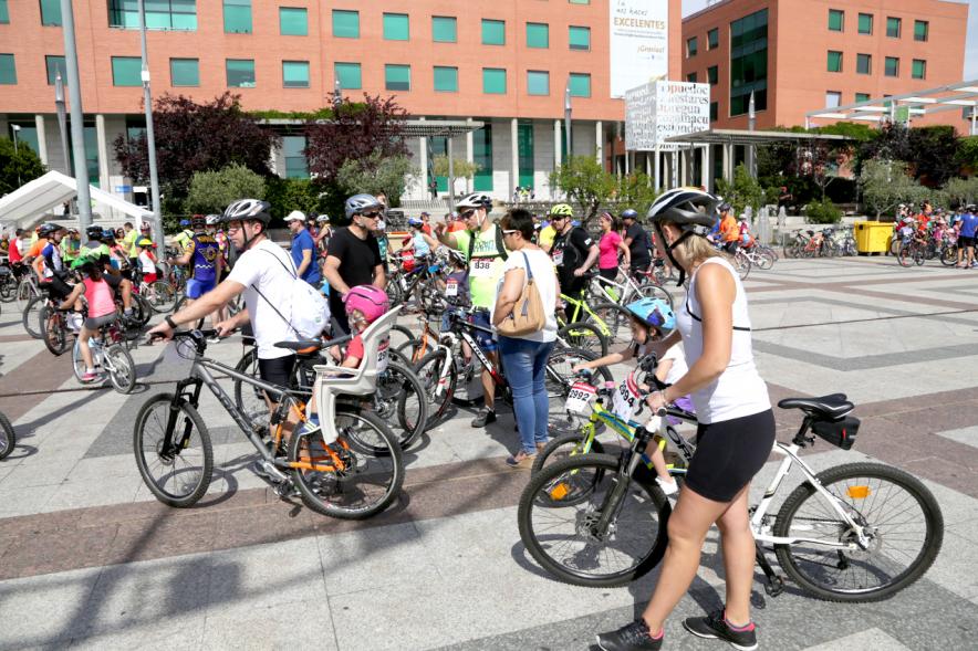 Día de la Bicicleta - Antes de la carrera.