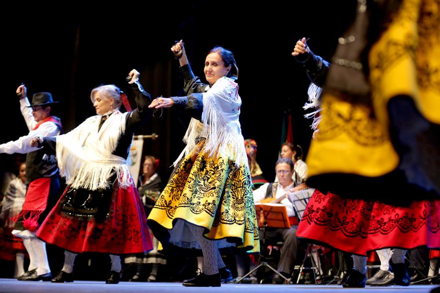 Actuación baile día de Extremadura 2017 