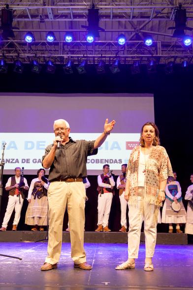 Celebración del Día de Galicia 2017 - Presentadores del evento.