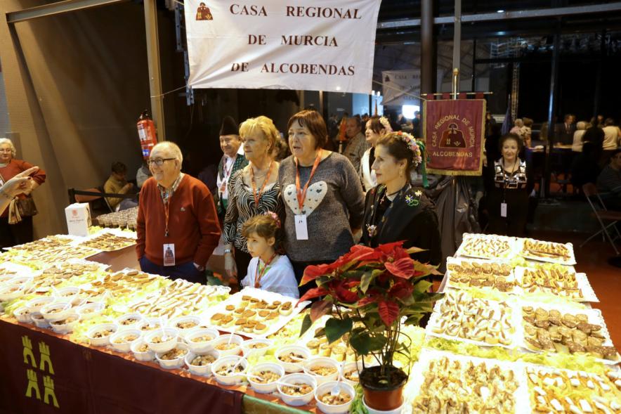 Detalle puesto de la casa regional de Murcia durante el cocktail