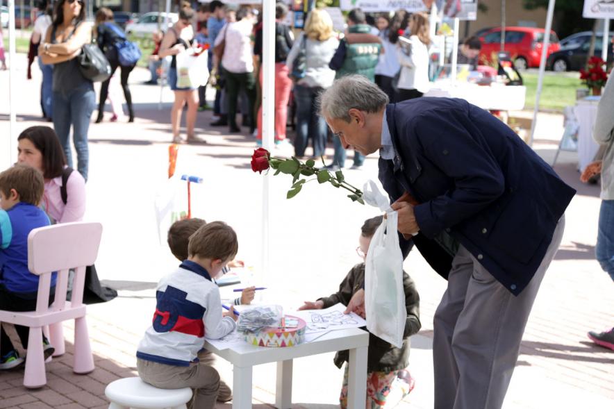 Día del Libro en el Paseo de Valdelasfuentes - Actividades  infantiles.