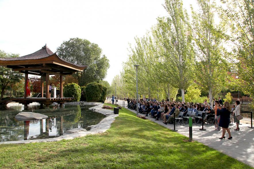 Día de la Paz 2019 en los Jardines de la Vega.