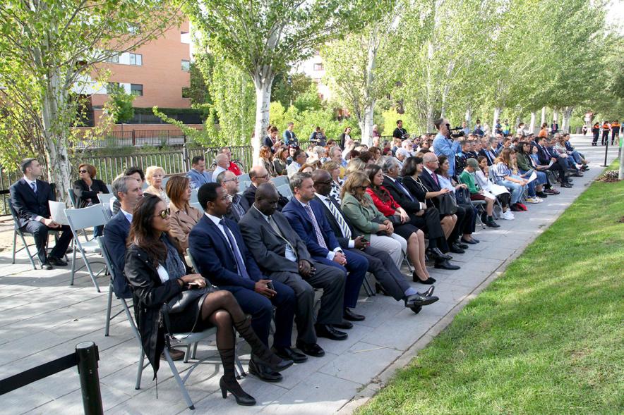 Asistentes al evento. Día de la Paz 2019
