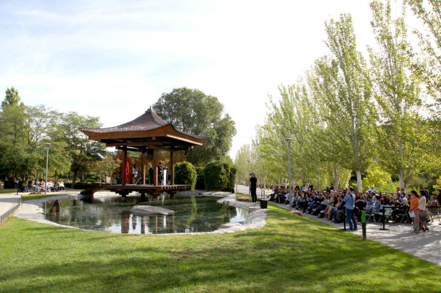 Día de la Paz 2019 en los Jardines de la Vega.