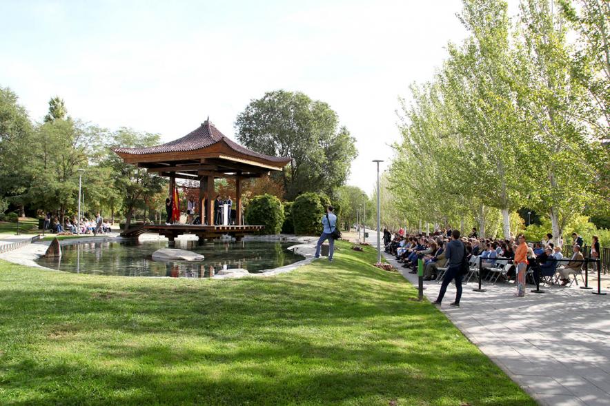 Día de la Paz 2019 en los Jardines de la Vega.