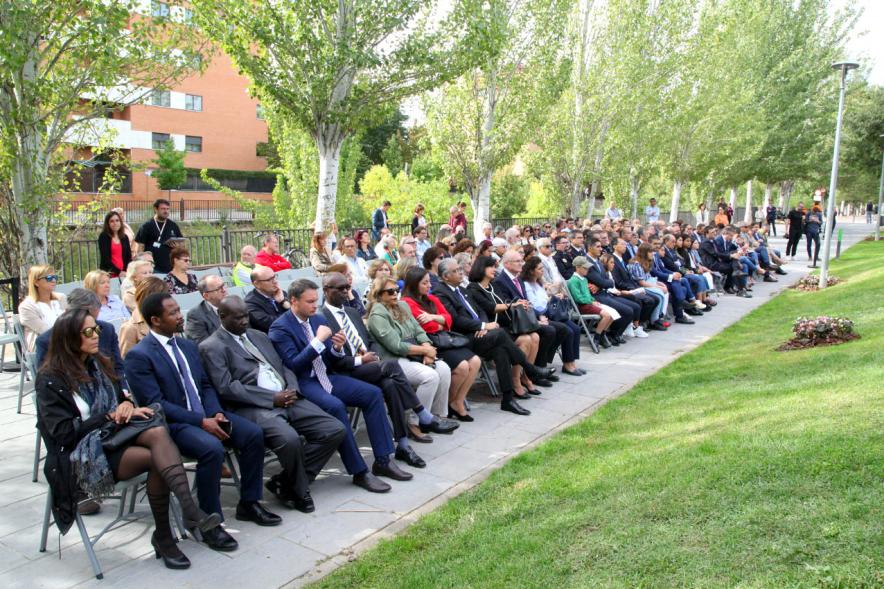 Asistentes al evento. Día de la Paz 2019