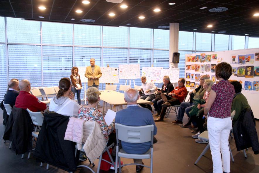 Concejal Jose Maria Tovar Holguera y participantes en el Foro Estudio y Análisis Distrito Norte – 2020